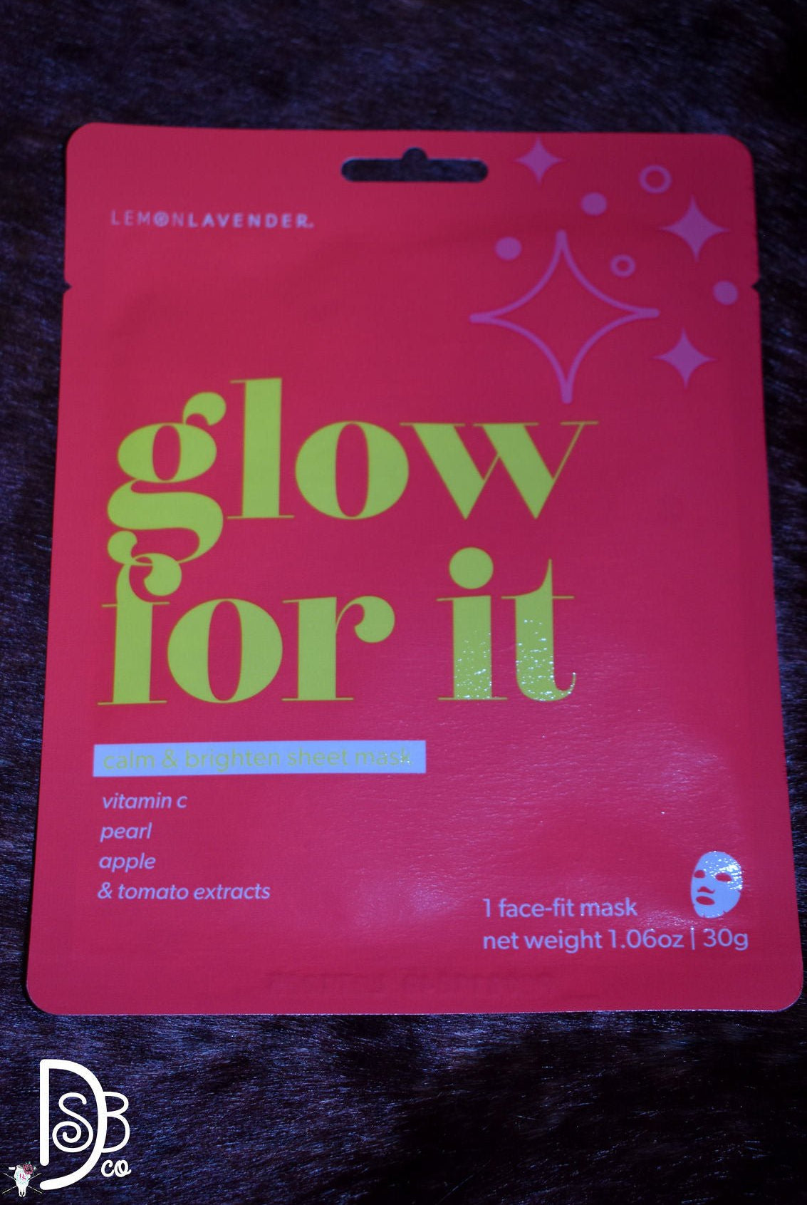 Lemon Lavender Sheet Dreams Face Masks - Deadwood South Boutique & Company LLC