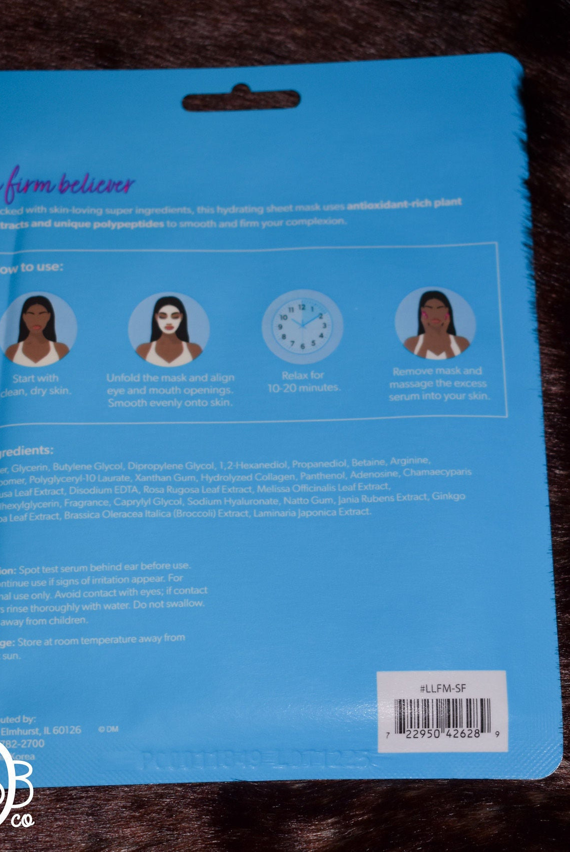 Lemon Lavender Sheet Dreams Face Masks - Deadwood South Boutique & Company LLC