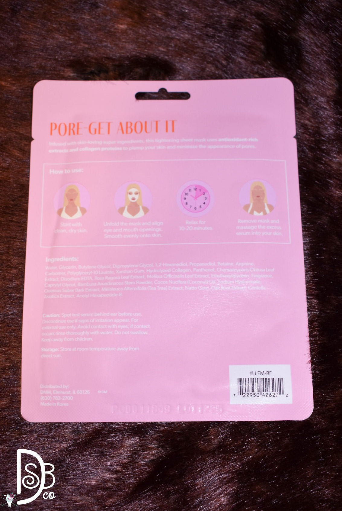 Lemon Lavender Sheet Dreams Face Masks - Deadwood South Boutique & Company LLC