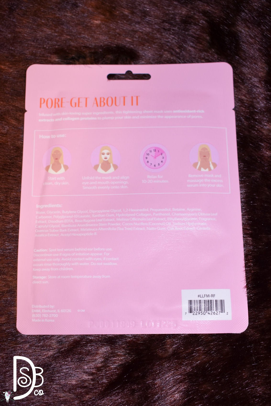 Lemon Lavender Sheet Dreams Face Masks - Deadwood South Boutique & Company LLC