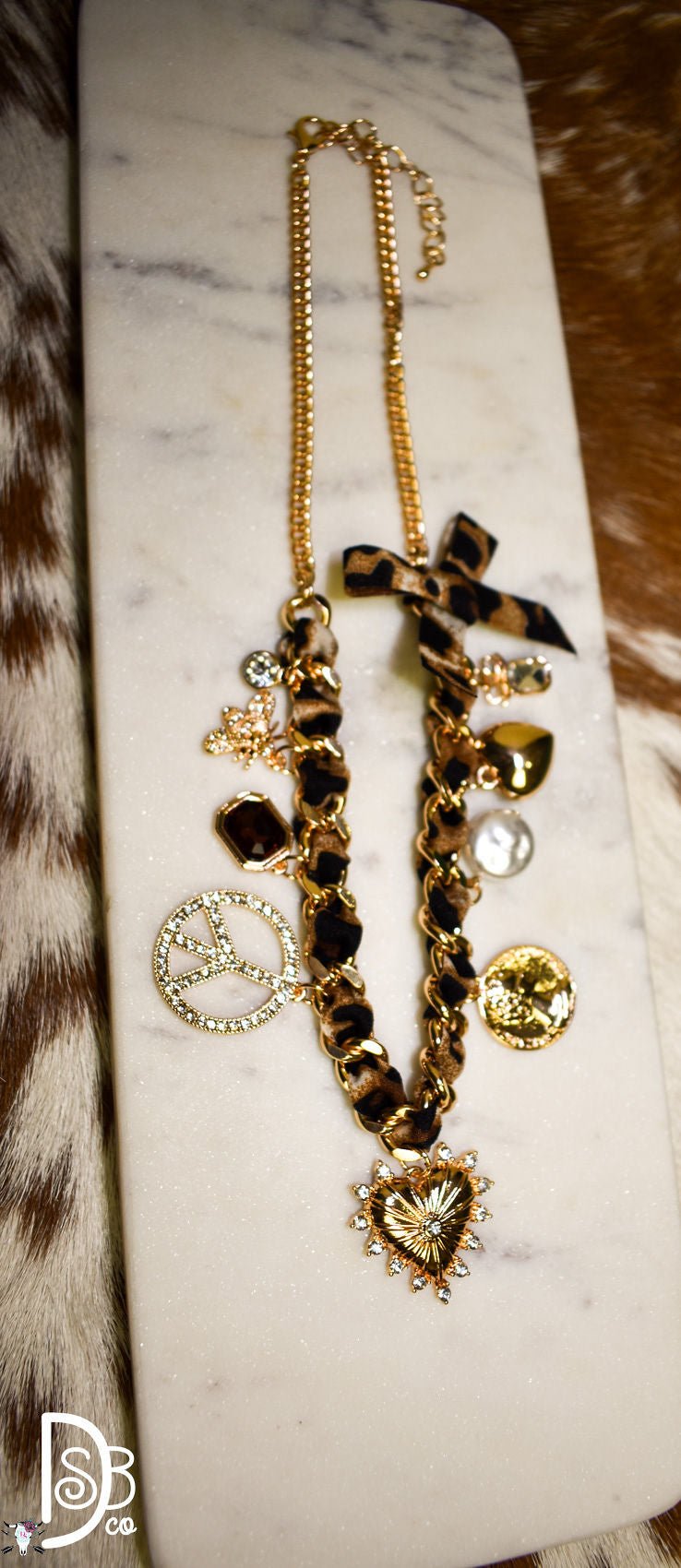 Leopard Charm Fashion Jewelry - Deadwood South Boutique & Company LLC