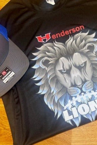 Lions Black Dri Fit Tee - Deadwood South Boutique & Company LLC