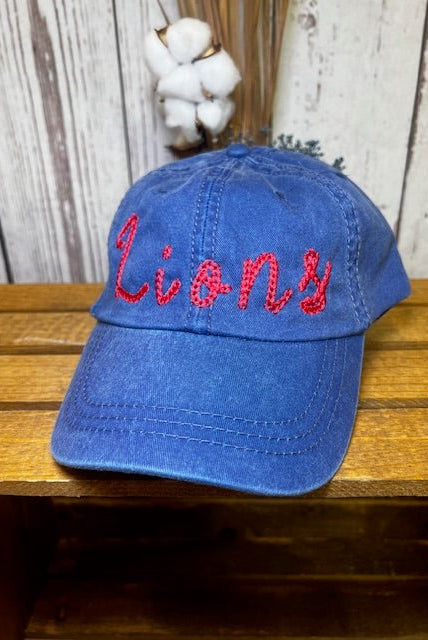 Lions Chain Stitch Polo Cap - Deadwood South Boutique & Company LLC