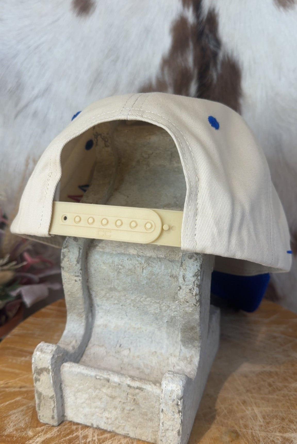 Lions Two Toned Diamond Cut Cap - Deadwood South Boutique & Company LLC