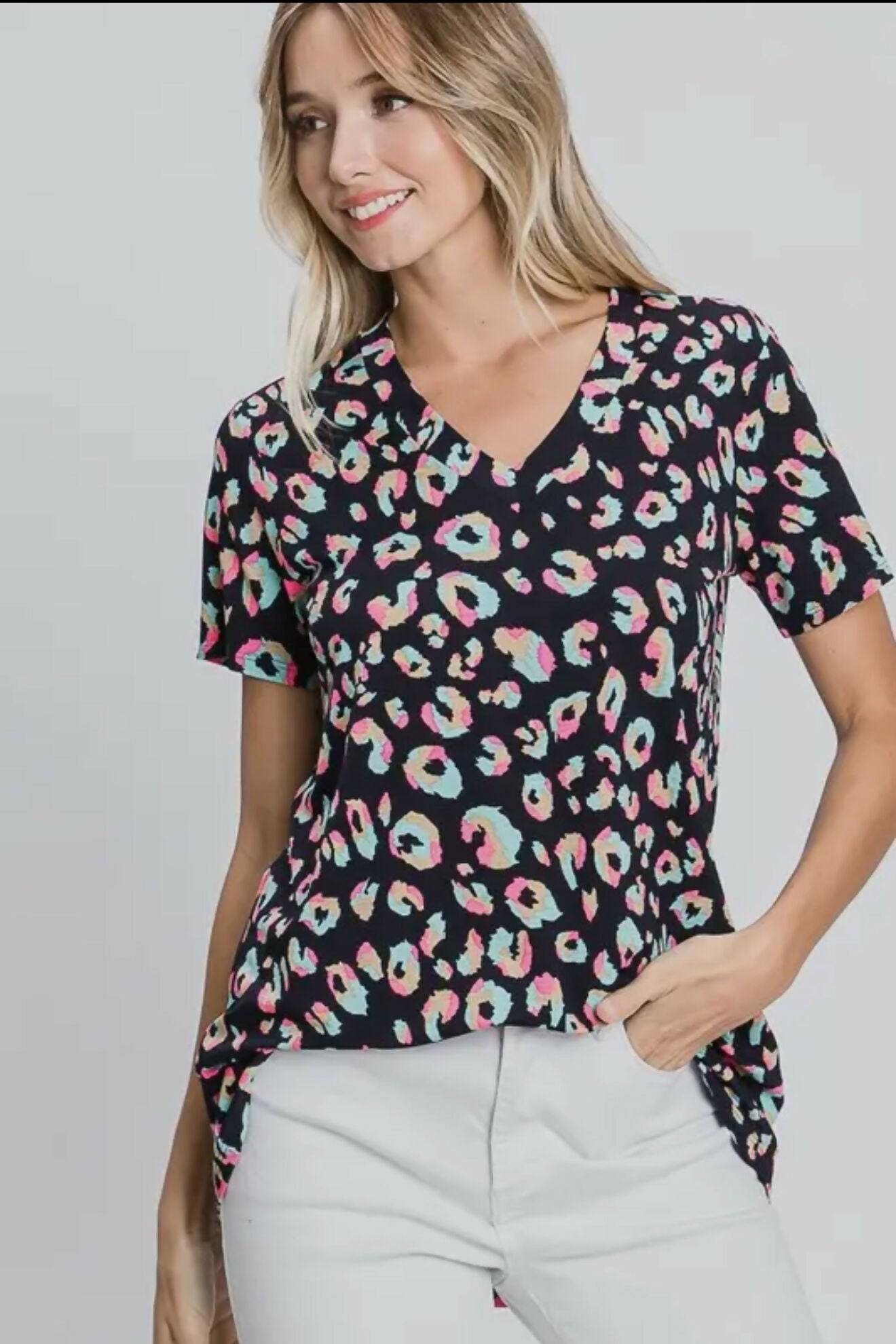 Lola Animal Print Top - Deadwood South Boutique & Company LLC