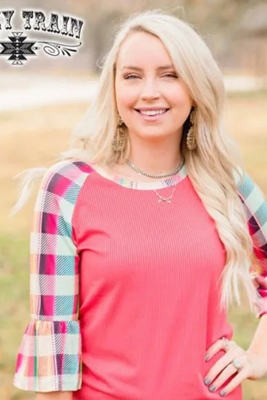 Hen House Top-Short Sleeves-Deadwood South Boutique & Company-Deadwood South Boutique, Women's Fashion Boutique in Henderson, TX