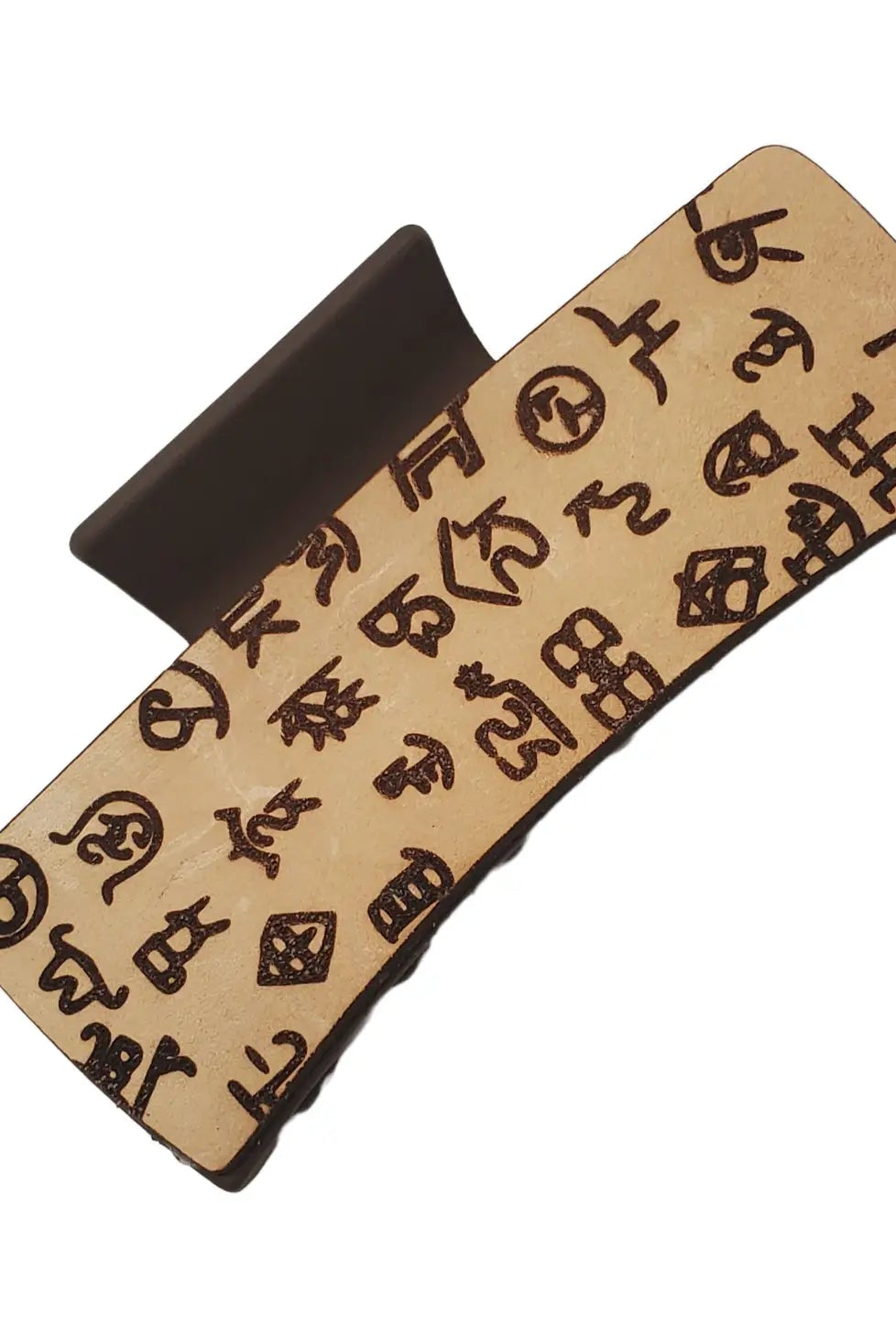 Maggie G Leather Claw Clips - Deadwood South Boutique & Company LLC