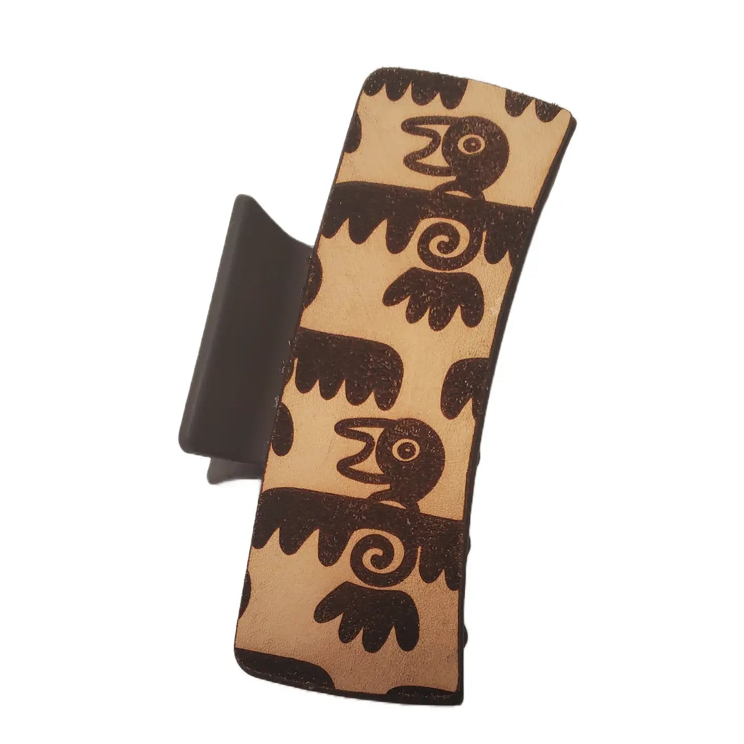 Maggie G Leather Claw Clips - Deadwood South Boutique & Company LLC