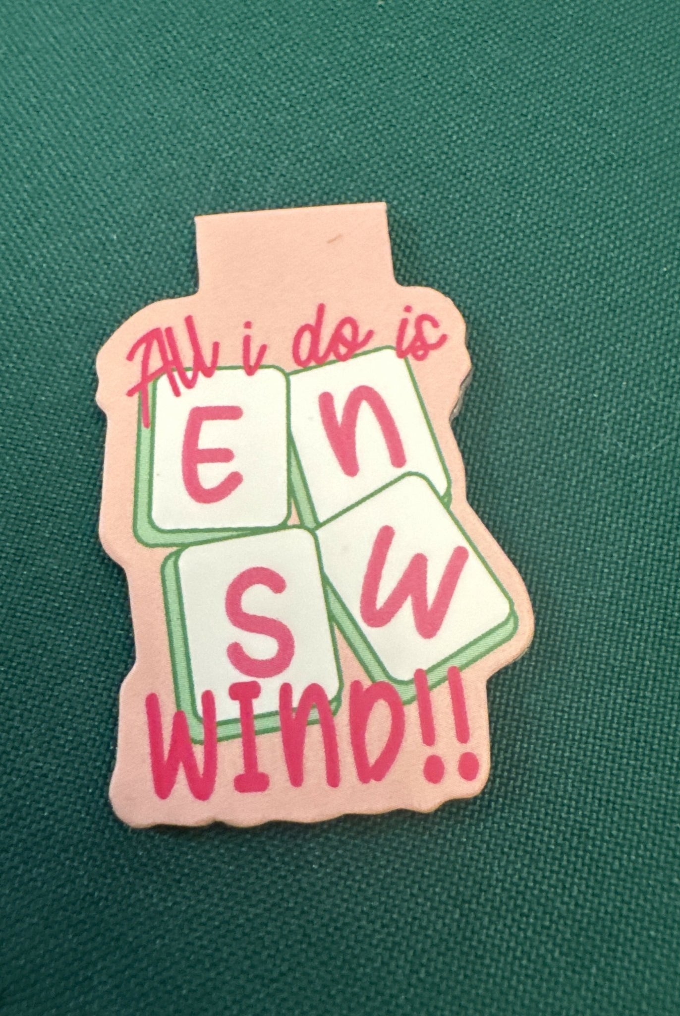 Magnetic Mahjong bookmarks - Deadwood South Boutique & Company LLC