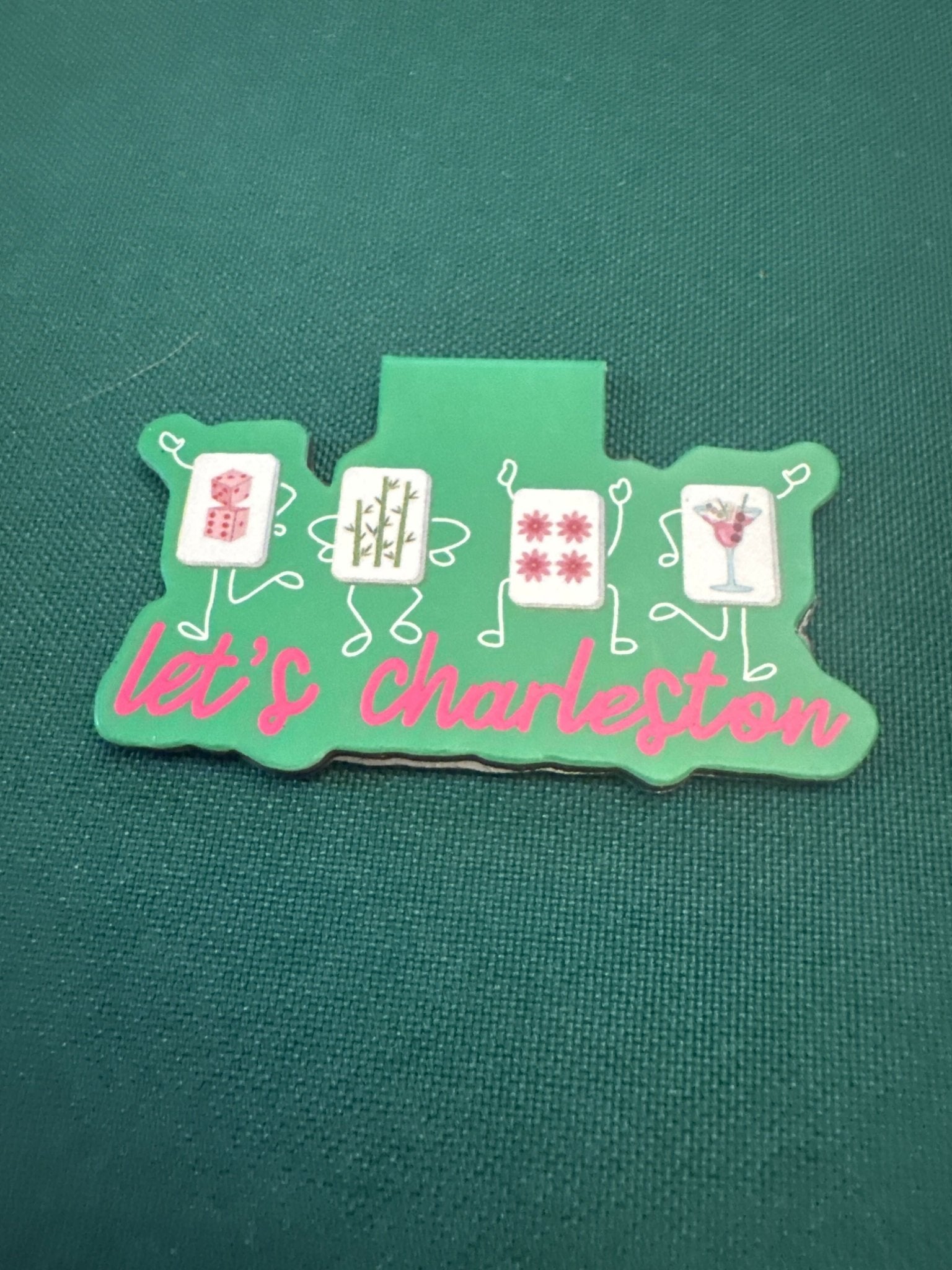 Magnetic Mahjong bookmarks - Deadwood South Boutique & Company LLC