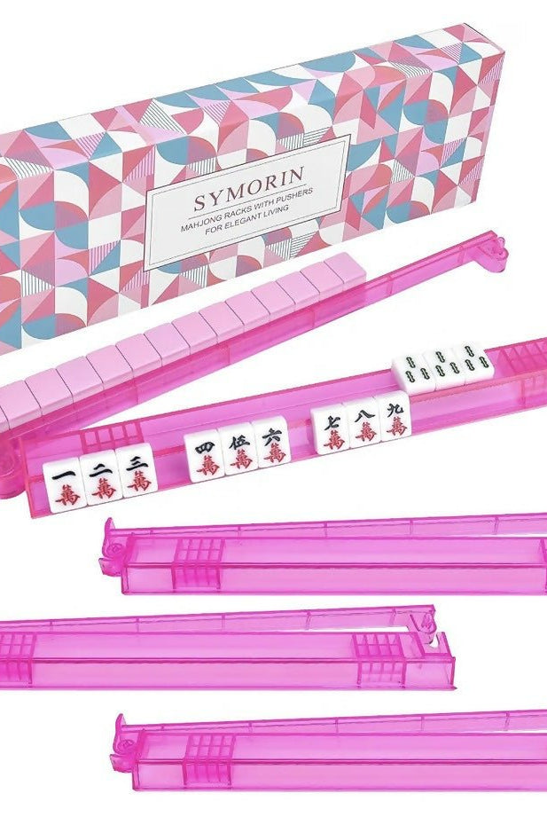 Mahjong 4 pk rack w pusher - Deadwood South Boutique & Company LLC