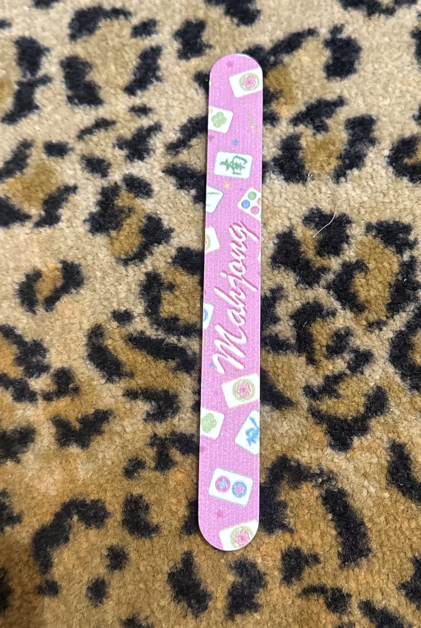 Mahjong Nail file - Deadwood South Boutique & Company LLC