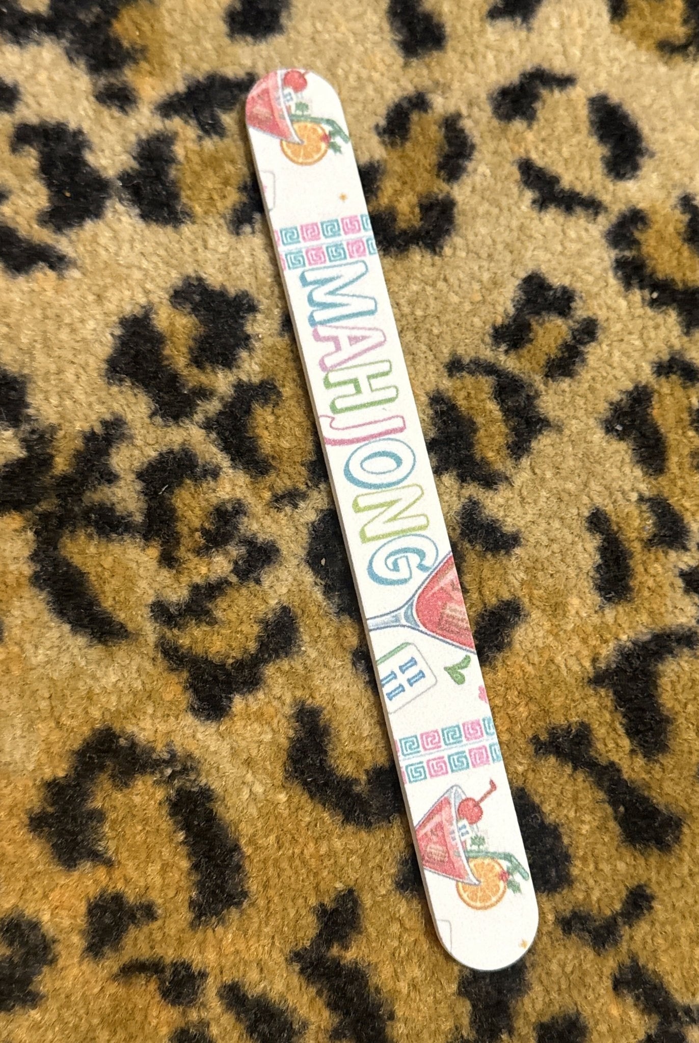 Mahjong Nail file - Deadwood South Boutique & Company LLC