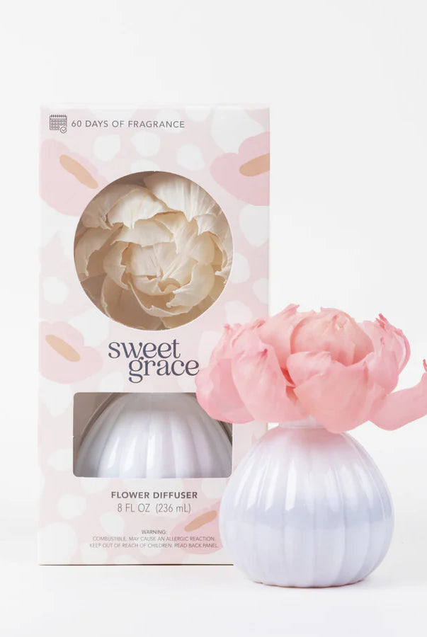 Bridgewater Candle Company Sweet Grace Flower Diffuser-Home Decor & Gifts-Deadwood South Boutique & Company LLC-Deadwood South Boutique, Women's Fashion Boutique in Henderson, TX