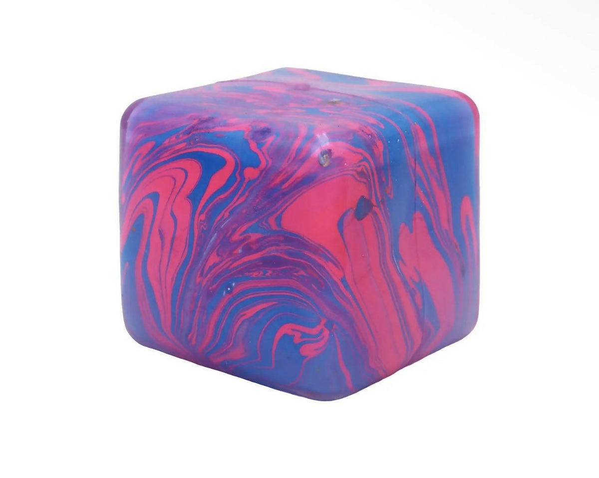 Marbled Cube Squishy - Deadwood South Boutique & Company LLC