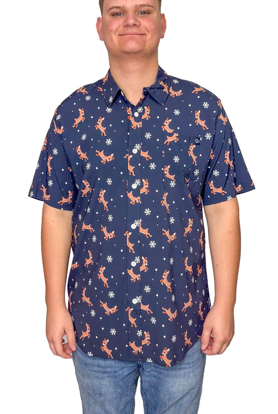 Men's Rudolph Button Down Shirt - Deadwood South Boutique & Company LLC