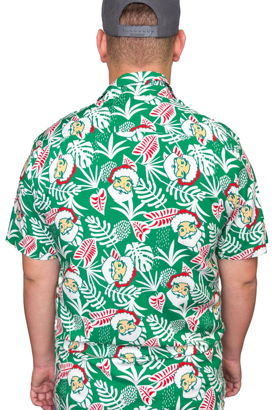 Men's Santa Palms Button Down Shirt - Deadwood South Boutique & Company LLC