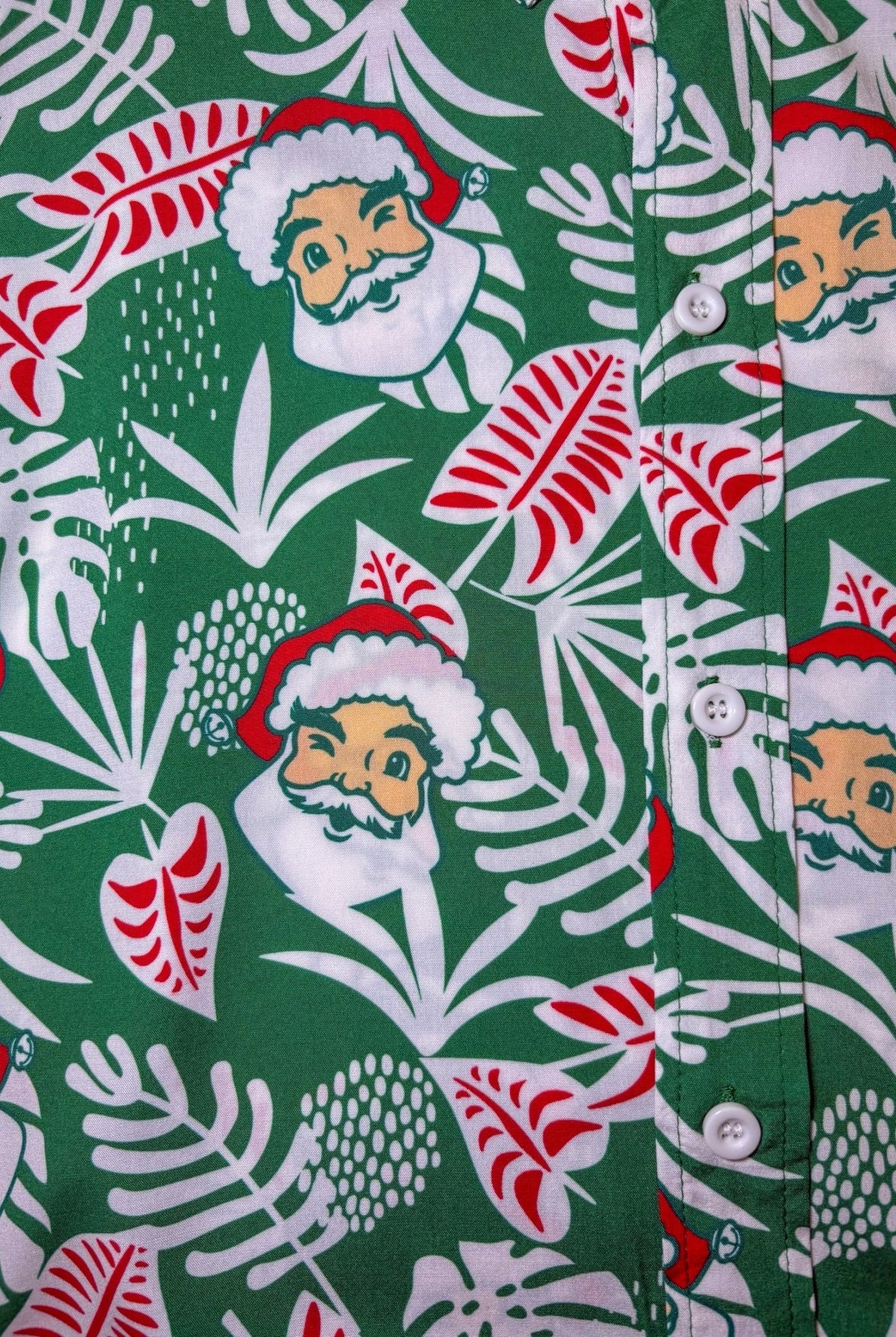 Men's Santa Palms Button Down Shirt - Deadwood South Boutique & Company LLC