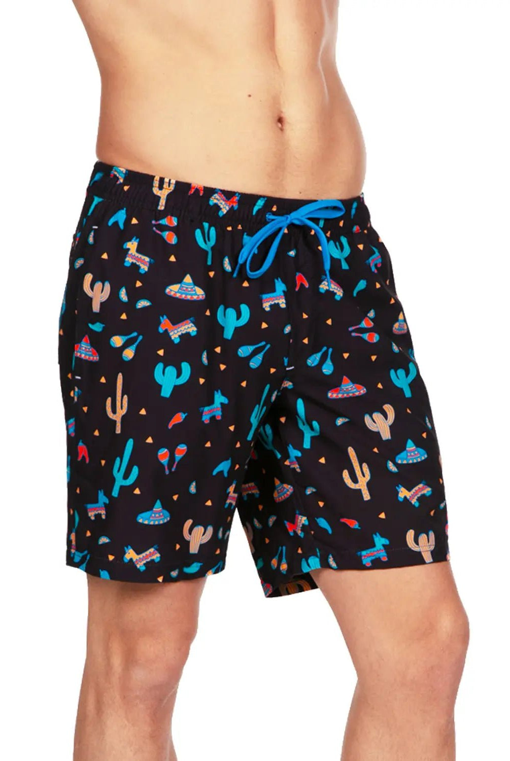 Midnight Fiesta Men's Swim Trunks - Deadwood South Boutique & Company LLC