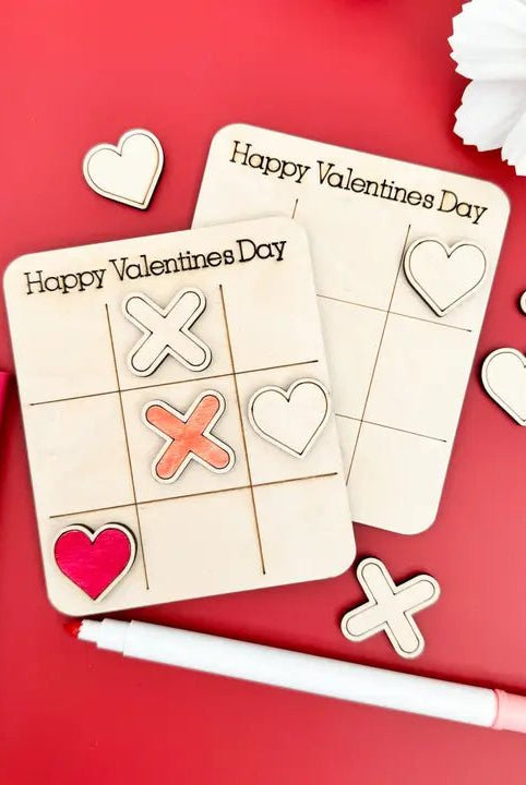 Mini Valentine's Day Tic - Tac - Toe Game - Deadwood South Boutique & Company LLC