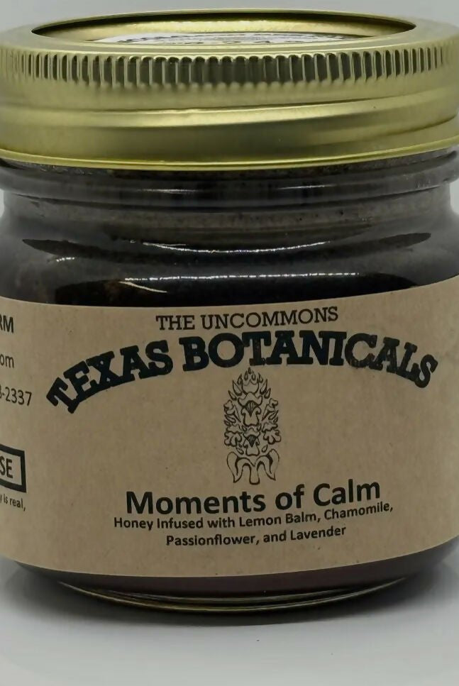 Moments of Calm Honey 5oz - Deadwood South Boutique & Company LLC