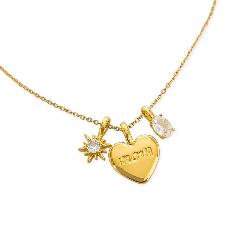 OMG Mom Heart Necklace-Jewelry-Deadwood South Boutique & Company LLC-Deadwood South Boutique, Women's Fashion Boutique in Henderson, TX
