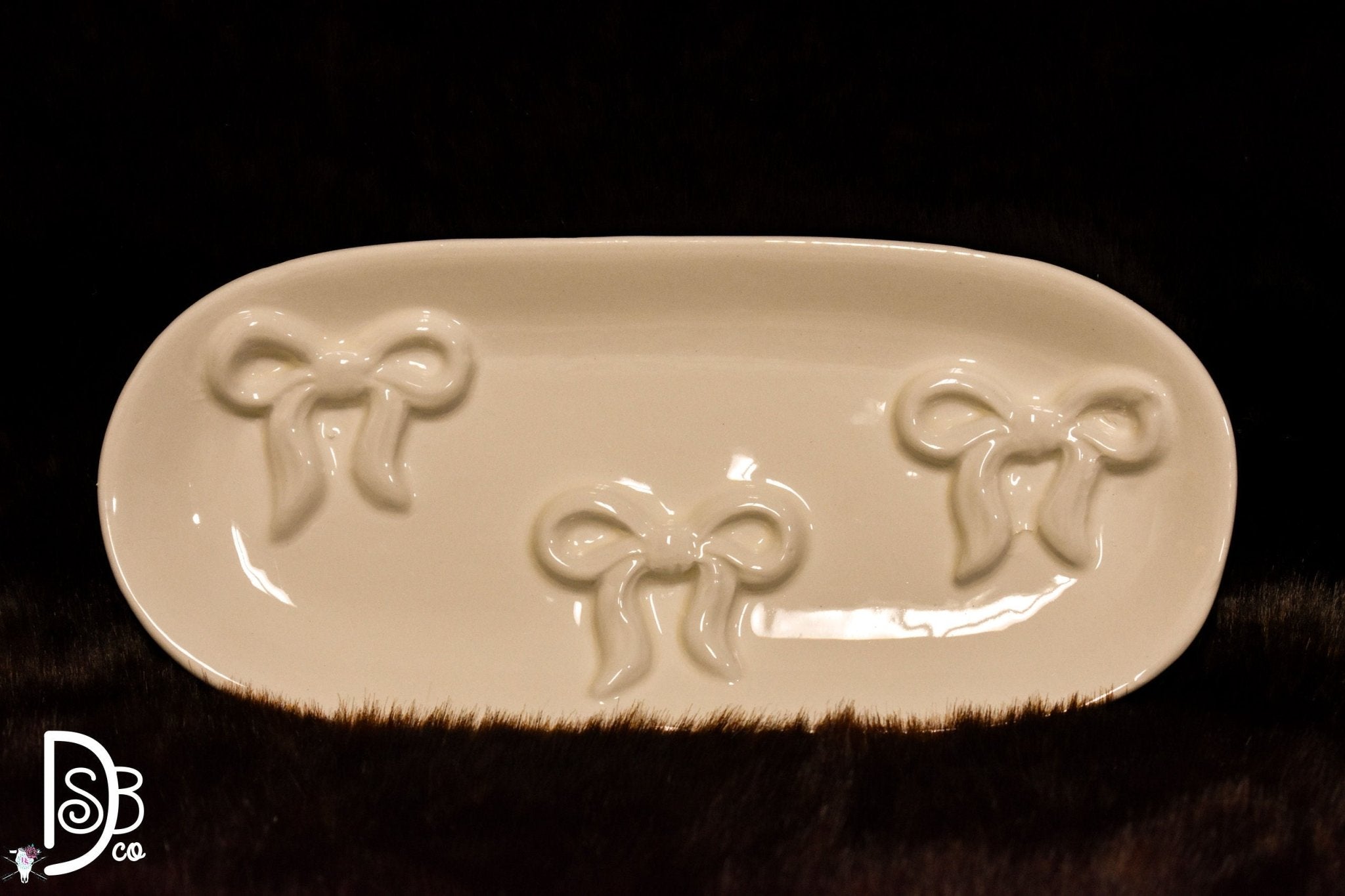 Mud Pie 3 Bows Everything Tray - Deadwood South Boutique & Company LLC