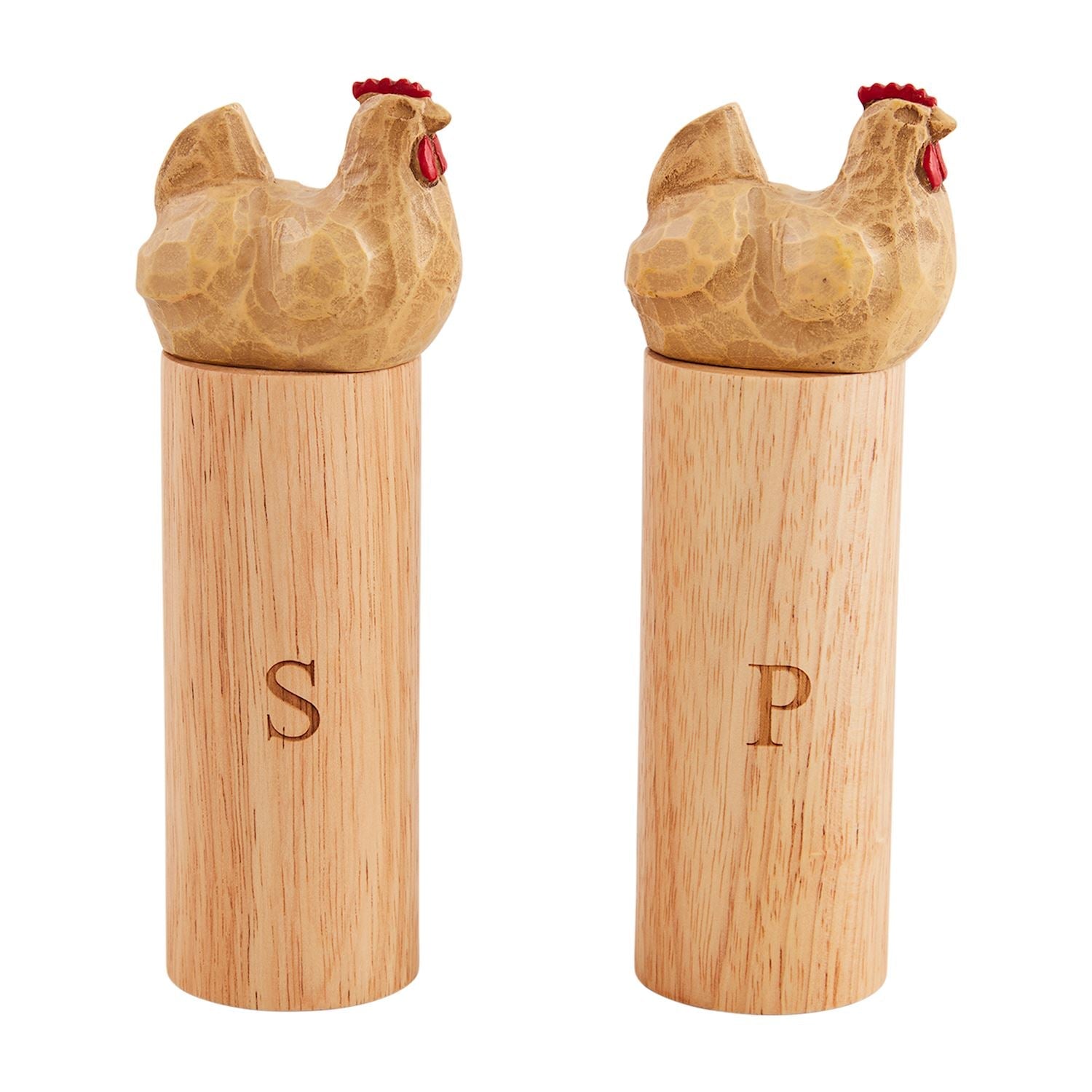 Mud Pie Chicken Salt & Pepper Grinder Set - Deadwood South Boutique & Company LLC