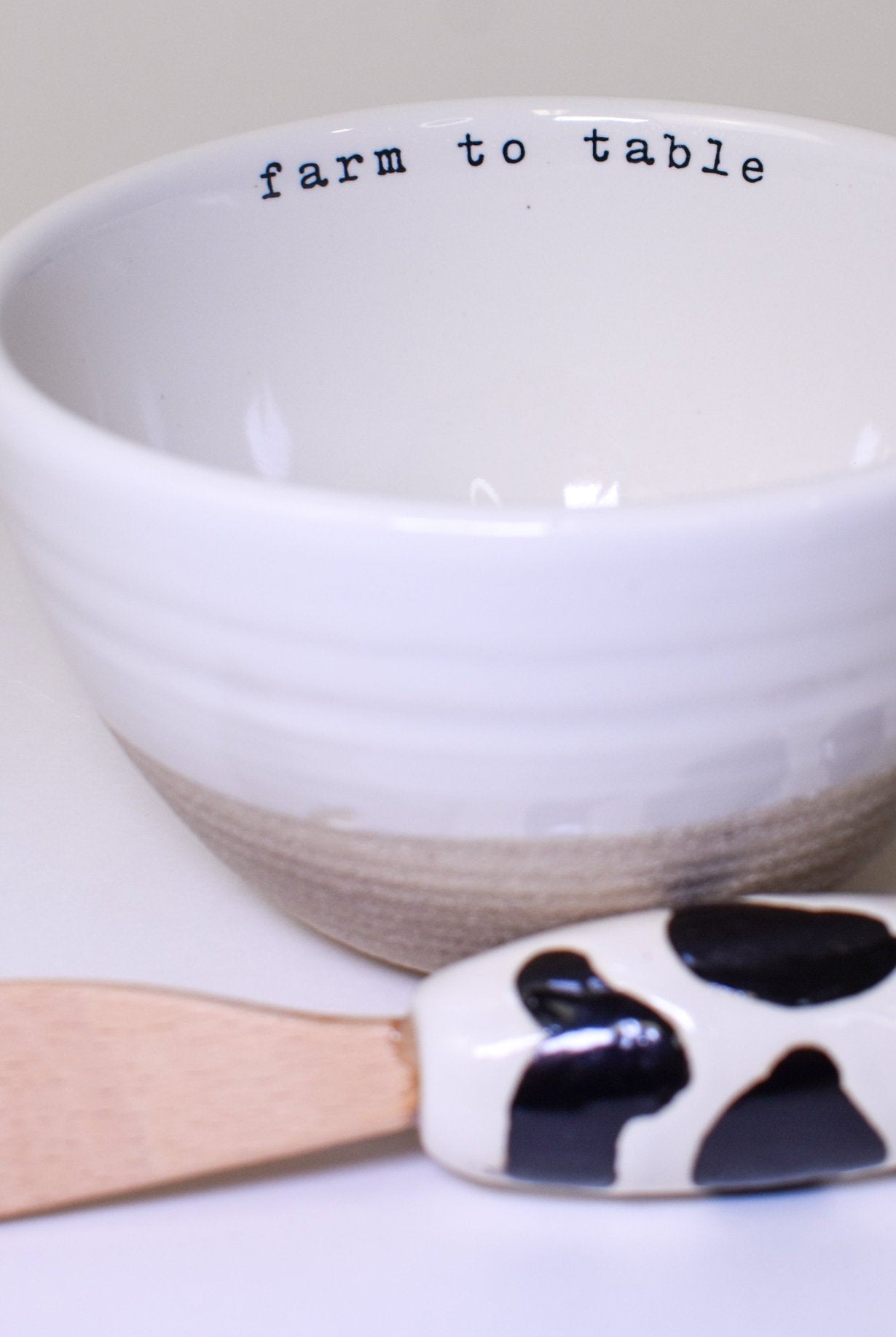 Mud Pie Cow Tidbit Set - Deadwood South Boutique & Company LLC