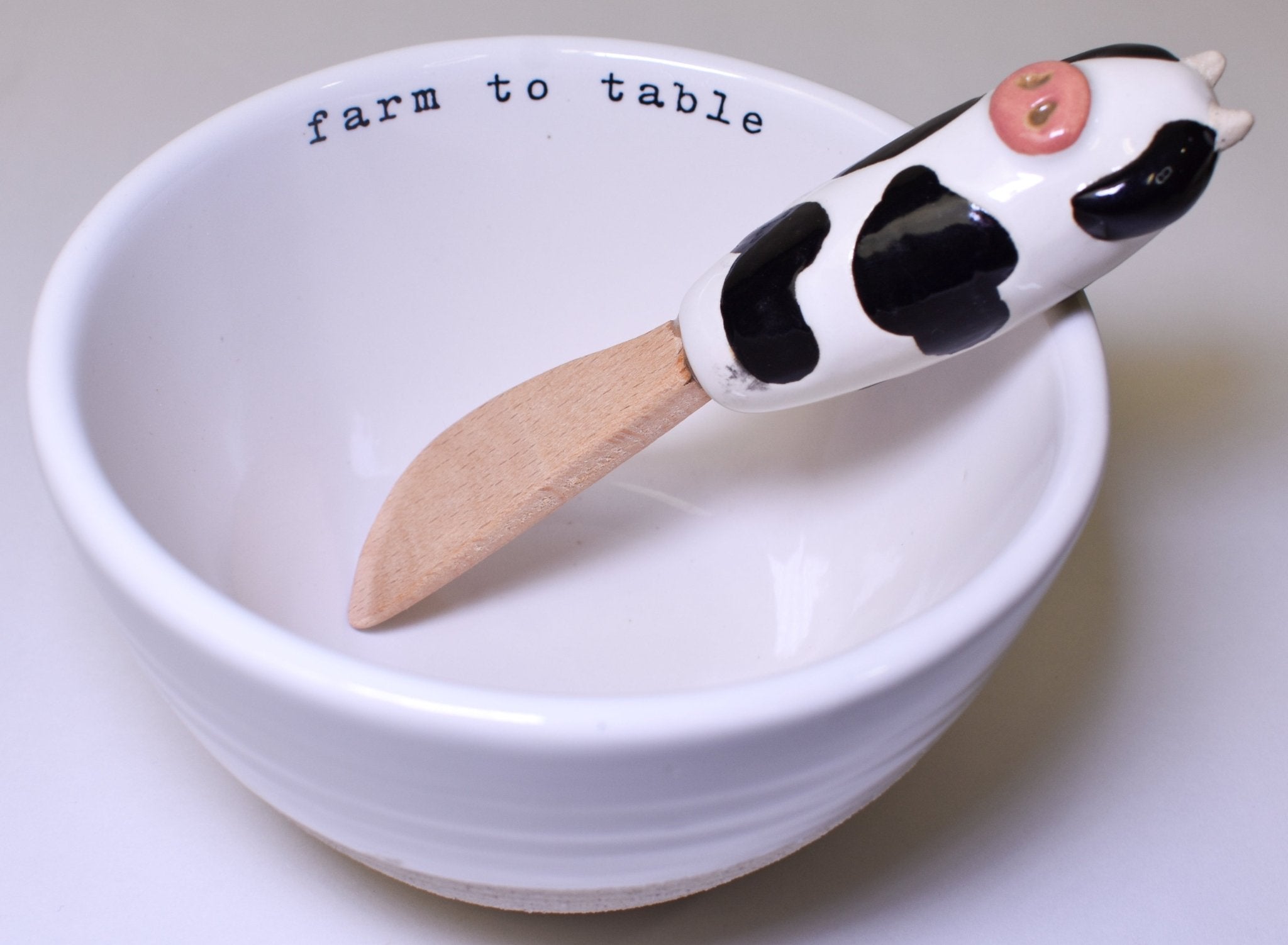 Mud Pie Cow Tidbit Set - Deadwood South Boutique & Company LLC