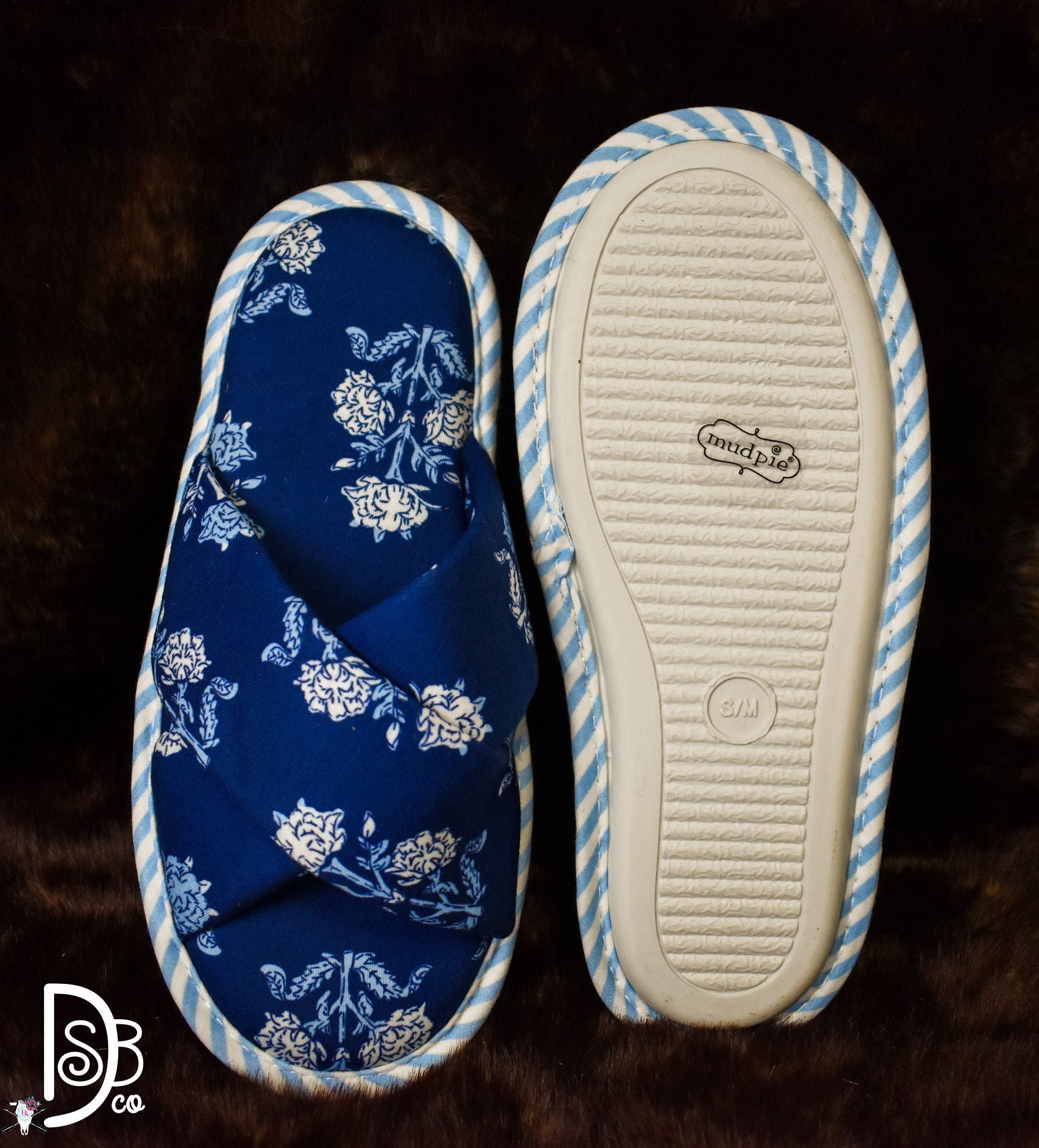 Mud Pie Slippers - Deadwood South Boutique & Company LLC