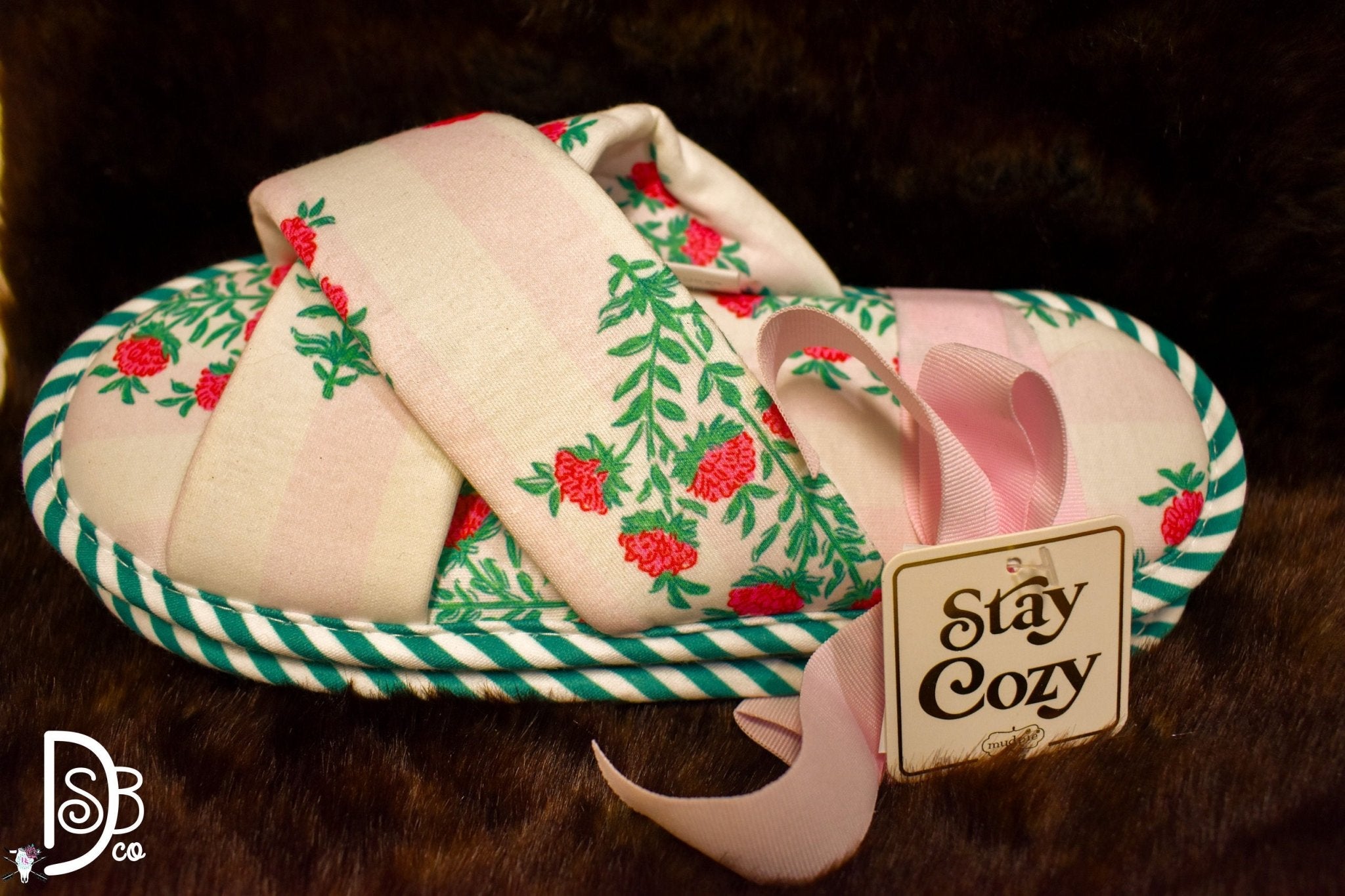 Mud Pie Slippers - Deadwood South Boutique & Company LLC