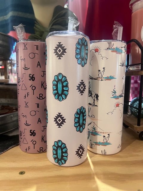 Mystery Western Jewelry Tumbler - Deadwood South Boutique & Company LLC