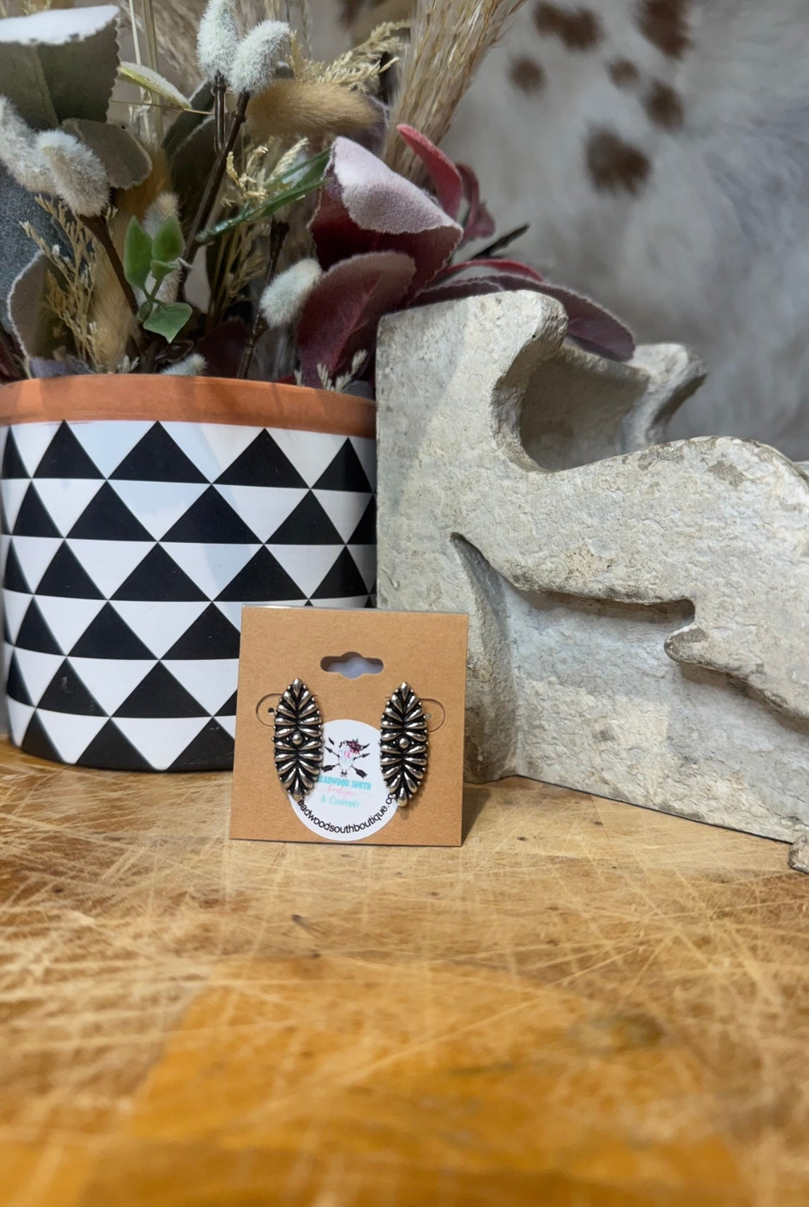 Neely Western Fashion Earrings - Deadwood South Boutique & Company LLC