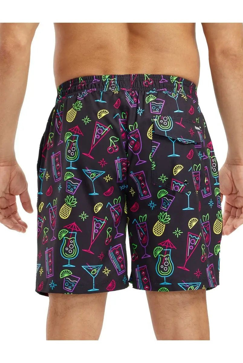Neon Nightcap Men's Swim Trunks - Deadwood South Boutique & Company LLC