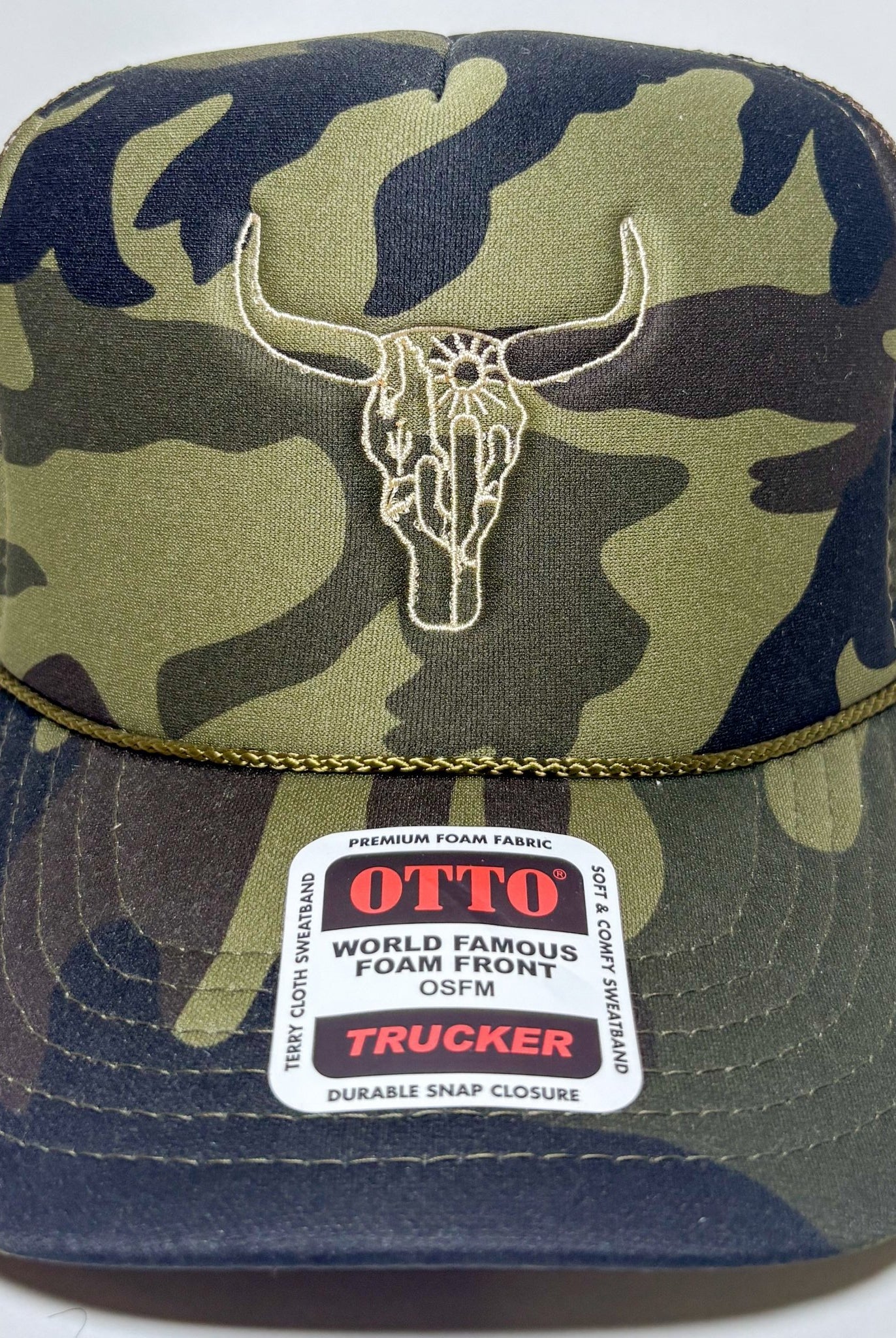 Neon Skull Trucker Caps - Deadwood South Boutique & Company LLC