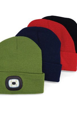 Night Scope Rechargeable LED Beanie - Deadwood South Boutique & Company LLC