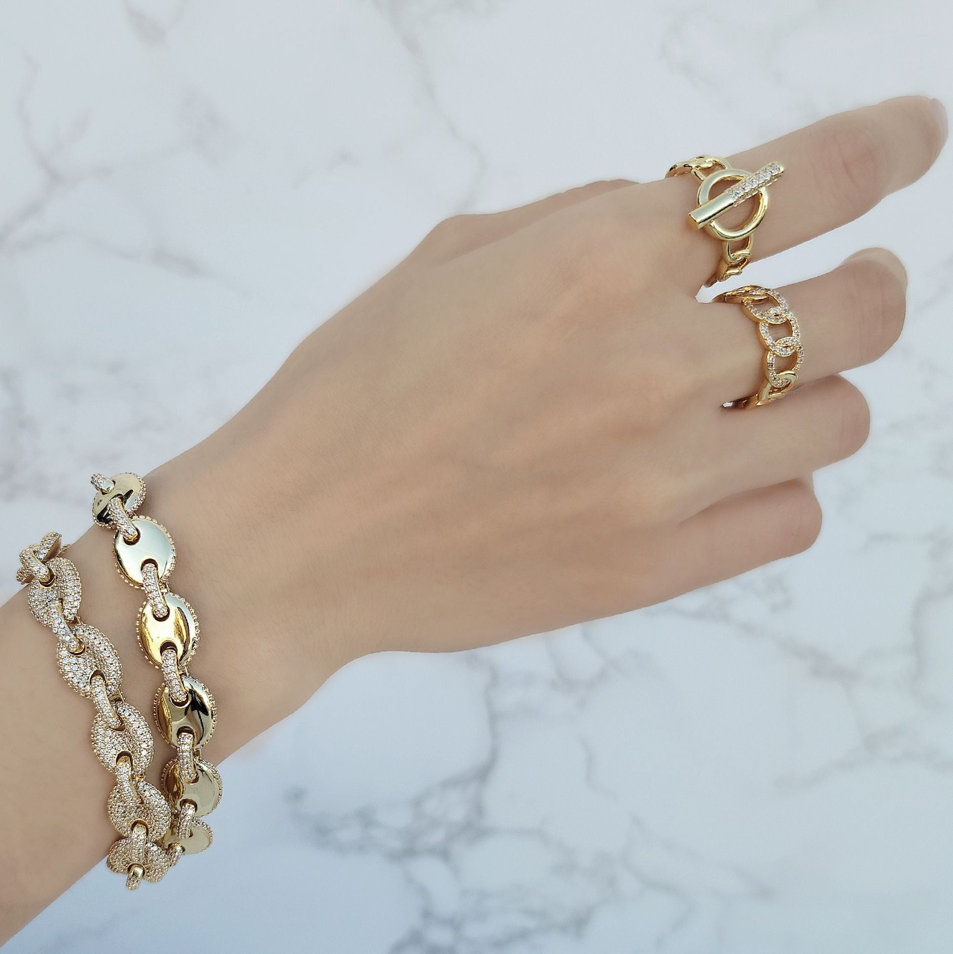 OMG Curb Chain Ring - Deadwood South Boutique & Company LLC