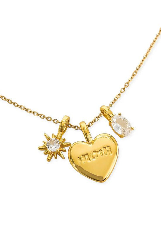 OMG Mom Heart Necklace - Deadwood South Boutique & Company LLC