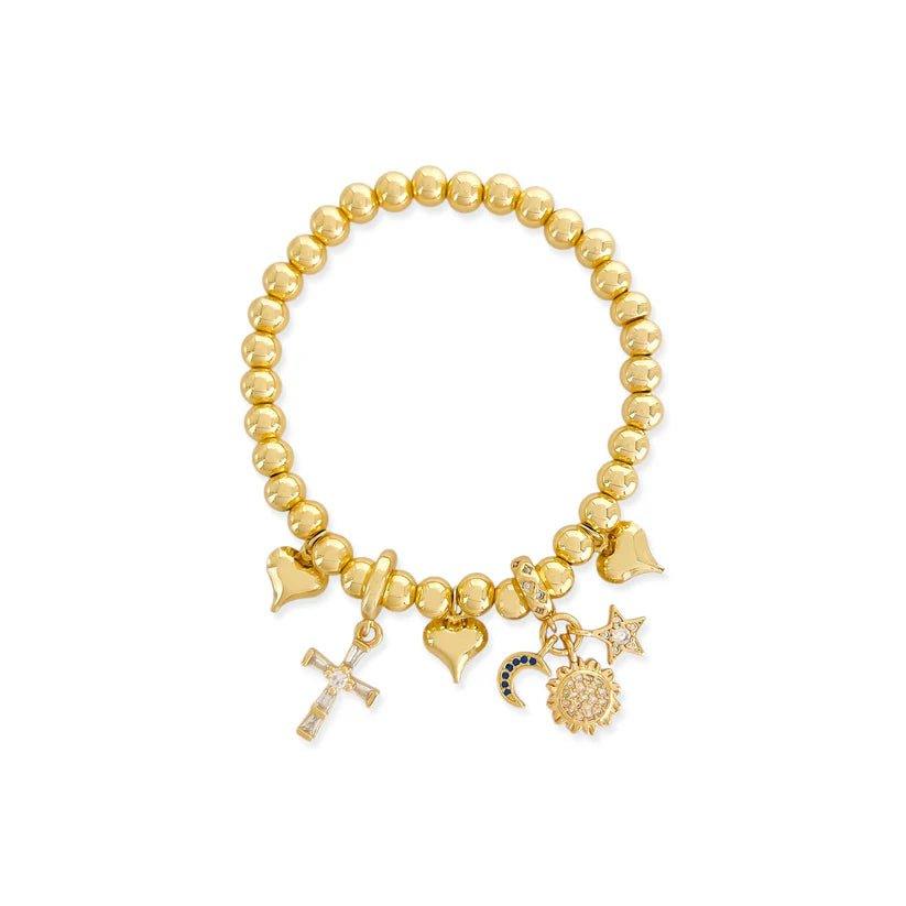 OMG Natalie Stretch Charm Bracelet - Deadwood South Boutique & Company LLC