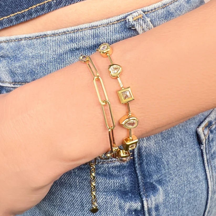 OMG Papers & Chains Bracelet - Deadwood South Boutique & Company LLC