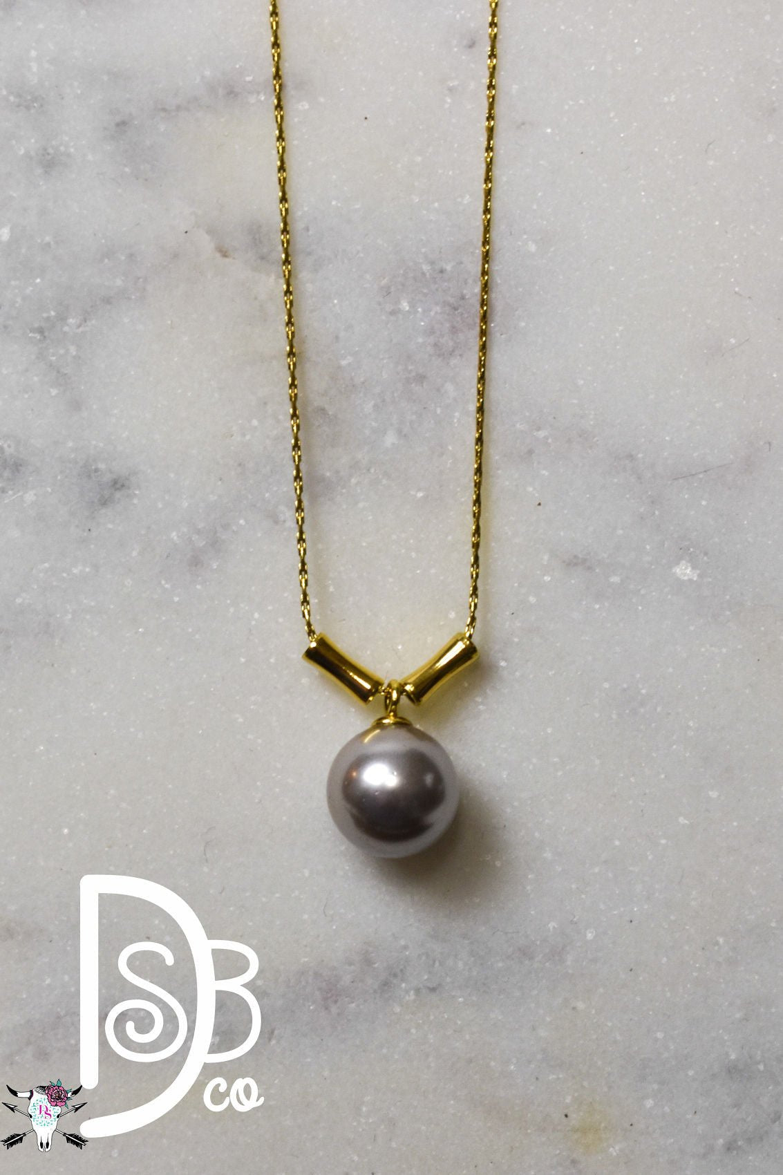 OMG Pearl Necklace - Deadwood South Boutique & Company LLC