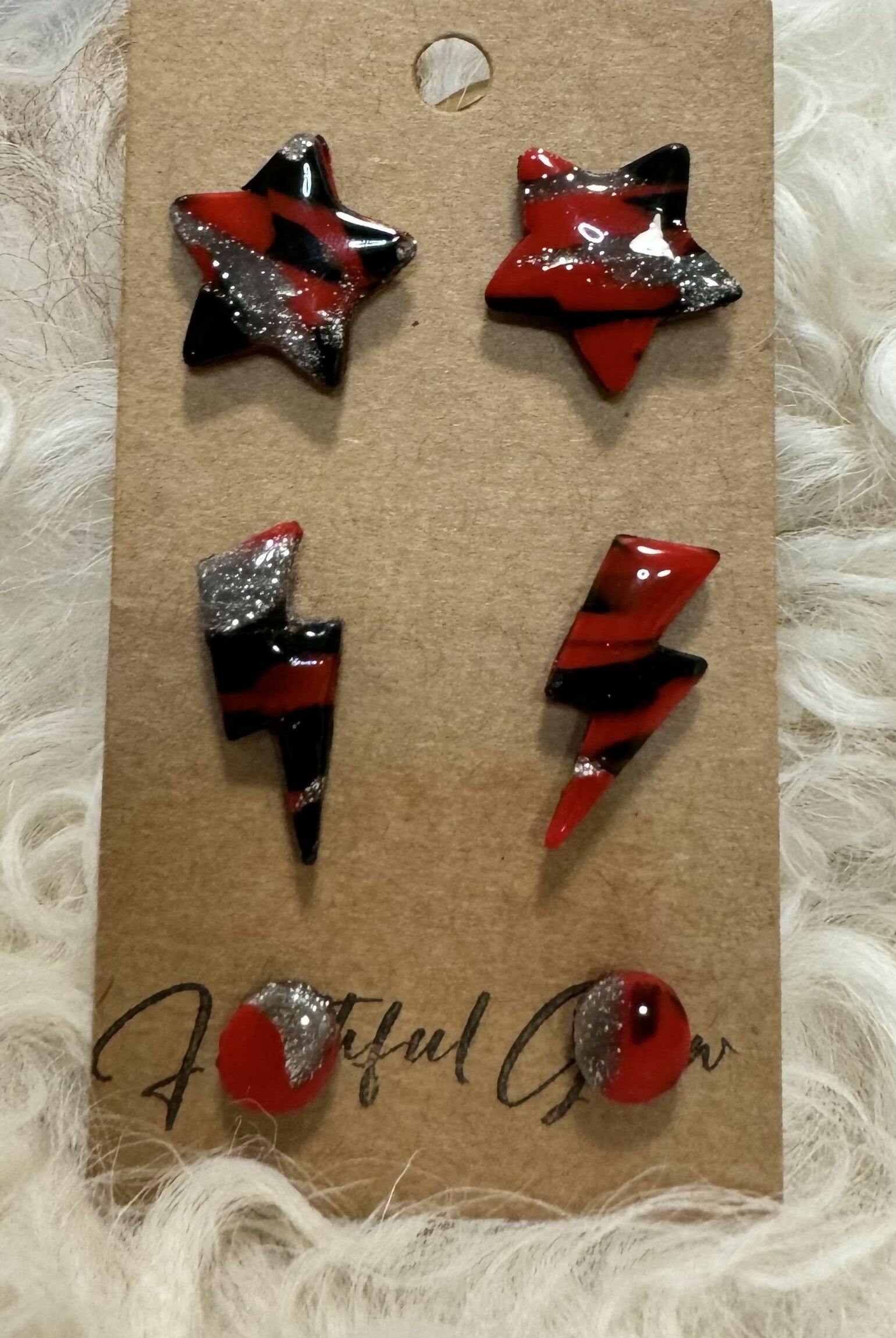 Rockstar Trio-Earrings-Faithful Glow-Deadwood South Boutique, Women's Fashion Boutique in Henderson, TX