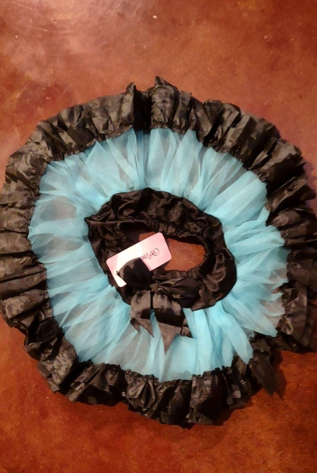 Pastel Blue/Black Tutu - Deadwood South Boutique & Company LLC