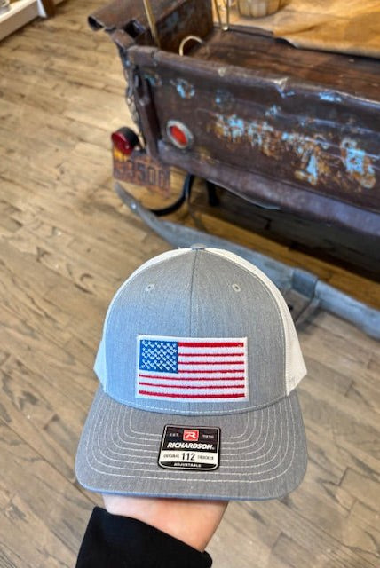 Patriot American Flag Patch Caps - Deadwood South Boutique & Company LLC