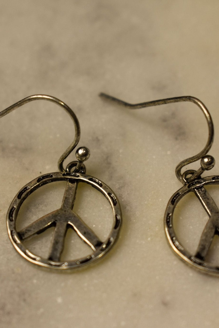 Peace Out Earrings - Deadwood South Boutique & Company LLC