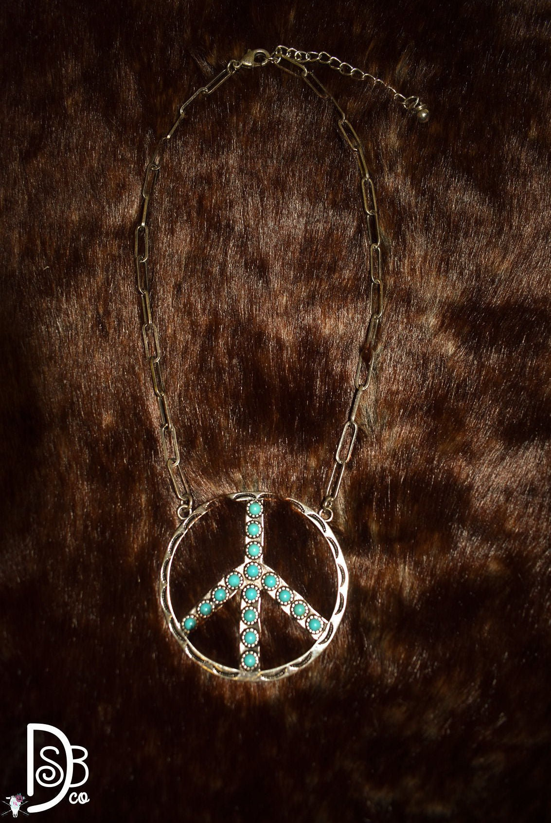 Peace Out Necklace - Deadwood South Boutique & Company LLC