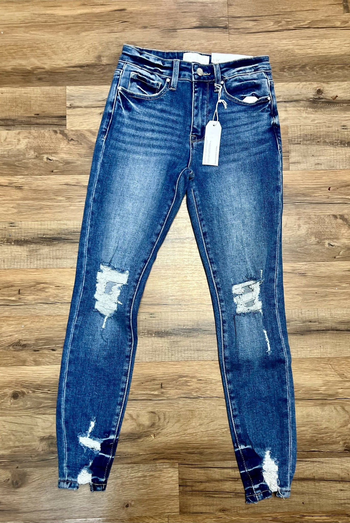 Petra 153 HR Stretch Skinny Ankle Jeans - Deadwood South Boutique & Company LLC