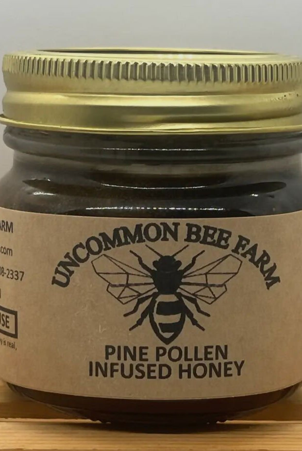Pine Pollen Infused Honey 5 oz - Deadwood South Boutique & Company LLC