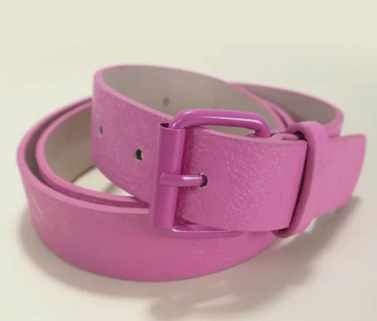 Pink Square Buckle Belt - Deadwood South Boutique & Company LLC